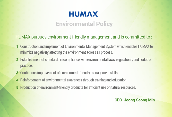 Environment Policy card